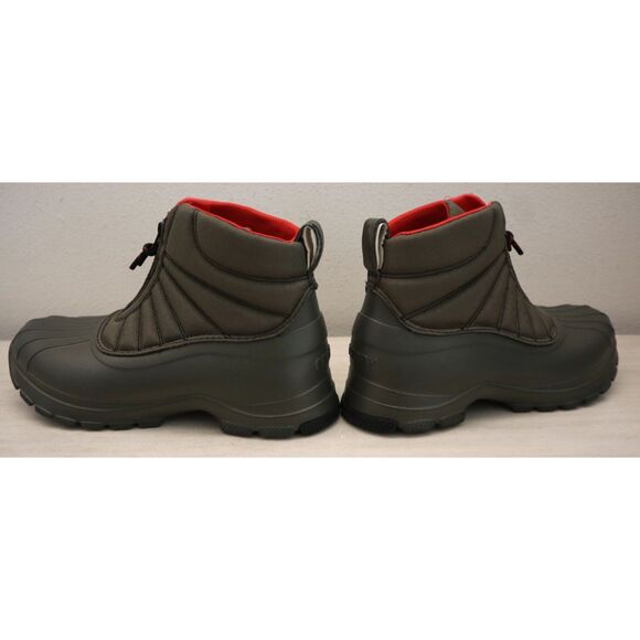 Sperry STS24609-310 Mens 9.5M Olive Green SeaCycled Float Zip-Up Duck Boots - Picture 12 of 15